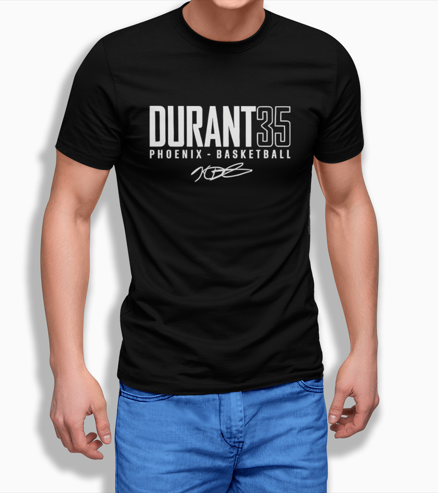 Kevin Durant 35 Phoenix Basketball Kd Signature Shirt