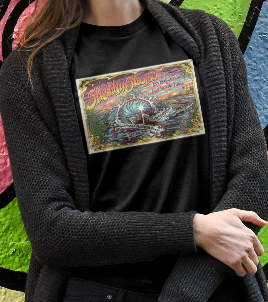 Slightly Stoopid Santa Barbara Bowl October 6 2024 Mystic Seascape And Vibrant Sunset Shirt