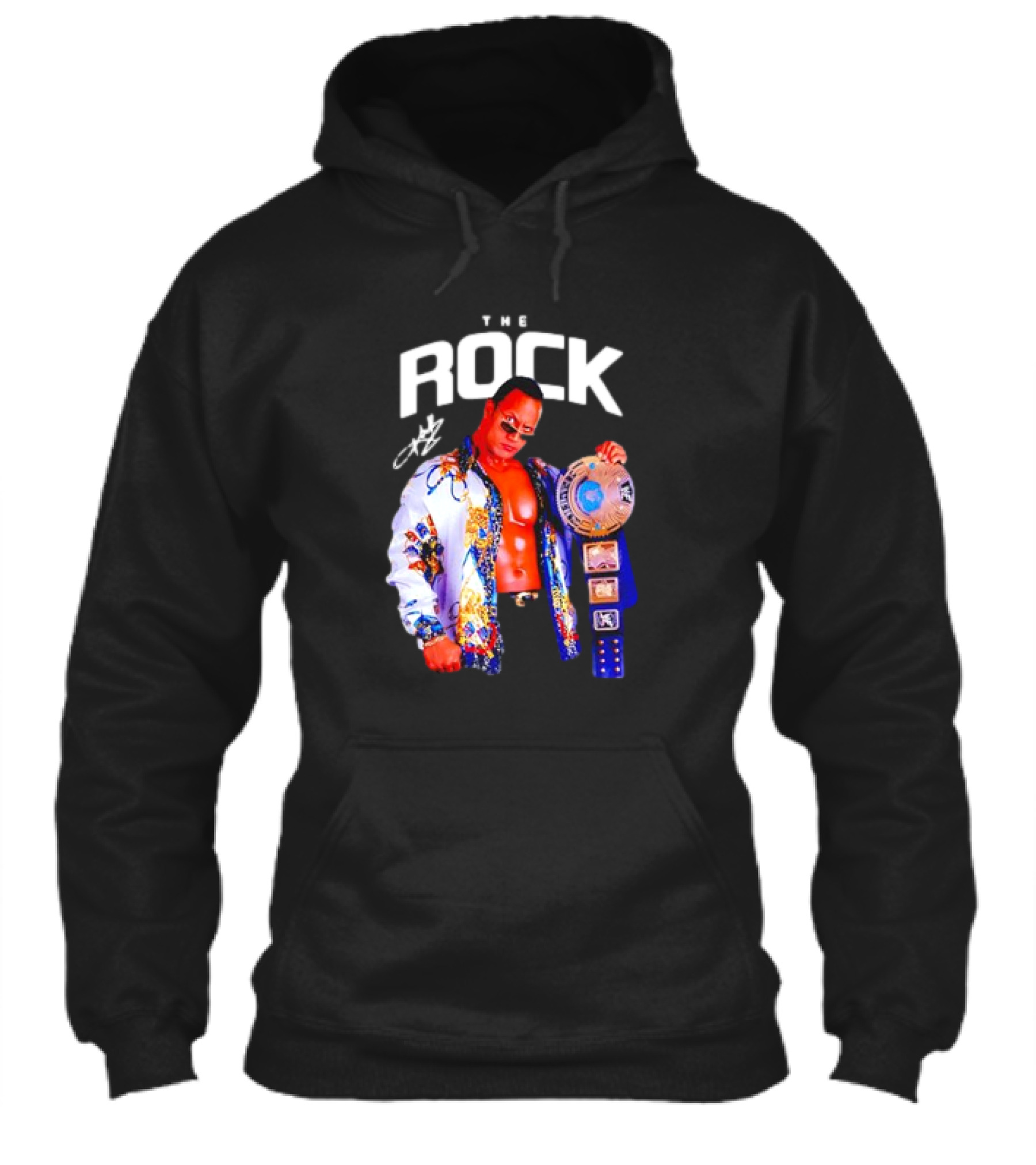 The Rock Wrestlemania Champion Medium Signature Shirt