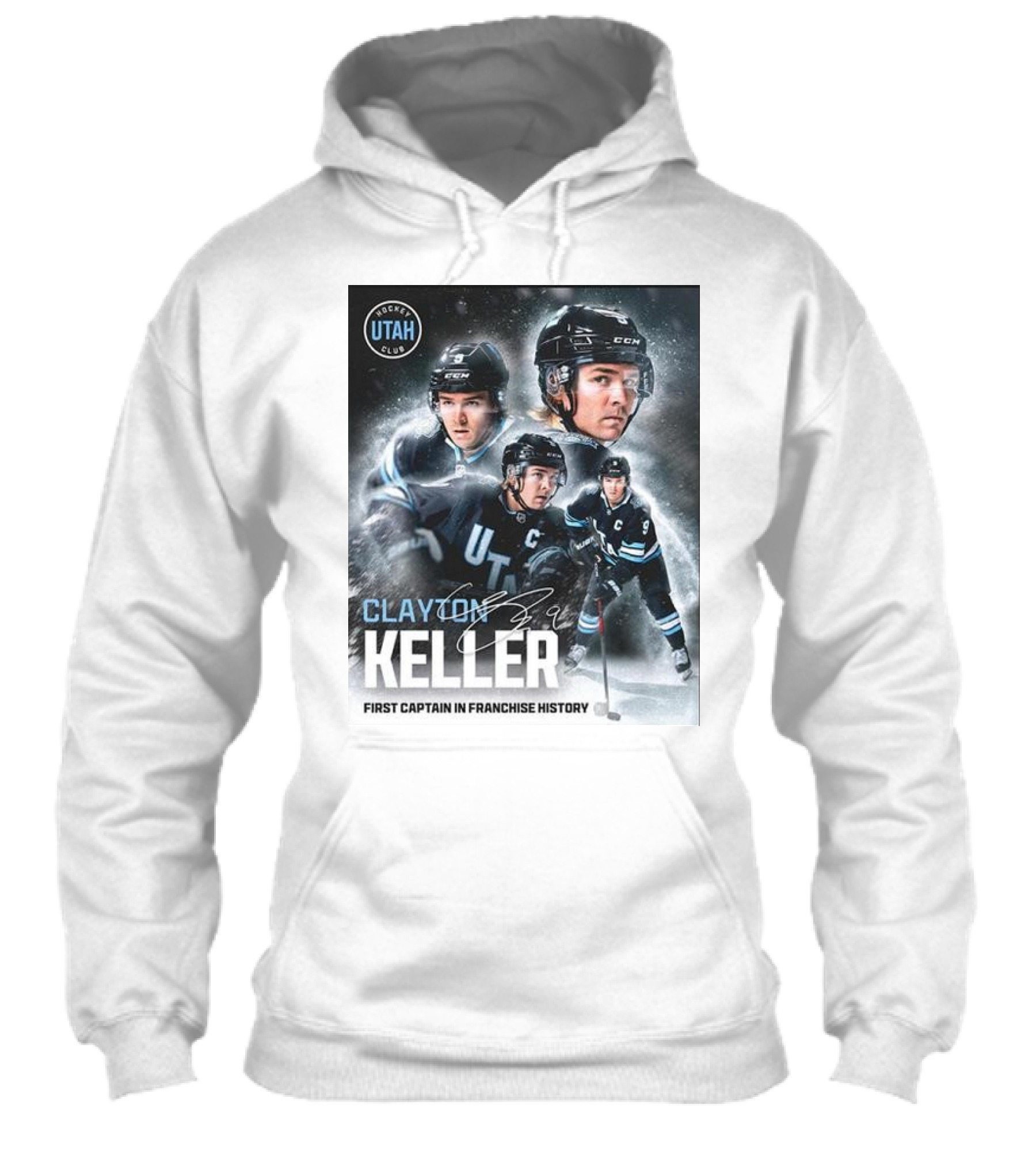 Utah Hockey Clayton Keller First Captain In Franchise History Shirt