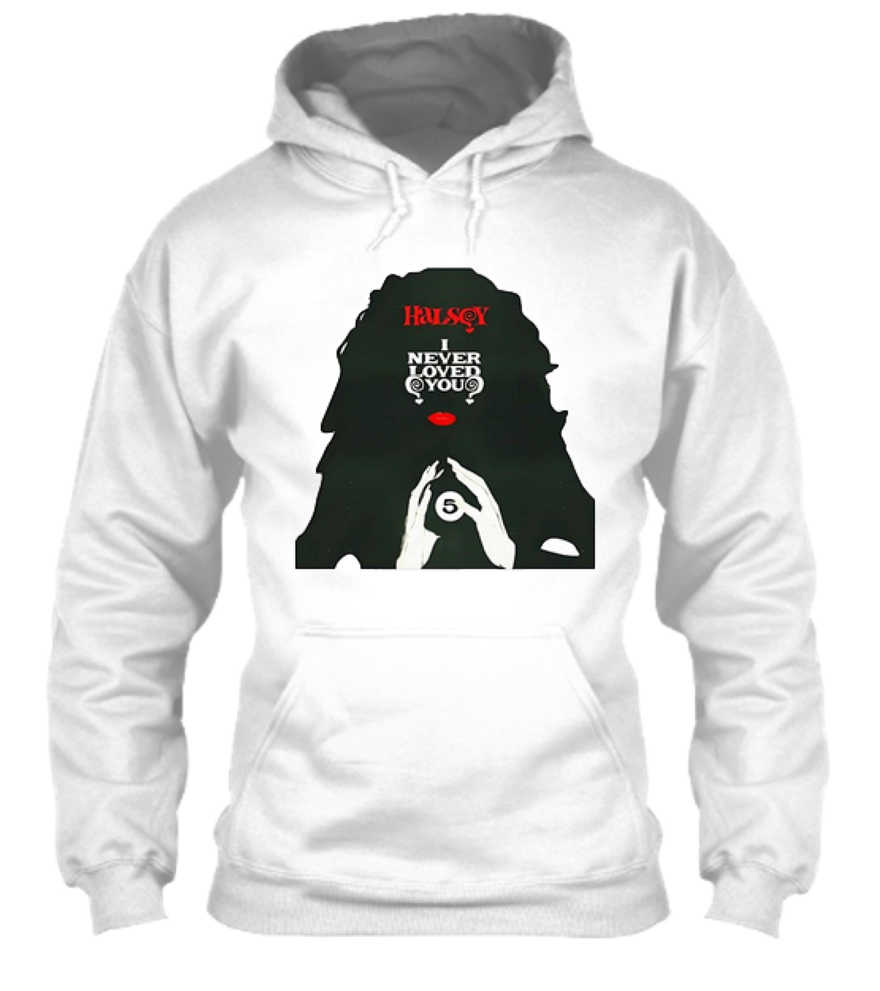 Halsey I Never Loved You 5 Ball Hands Shirt