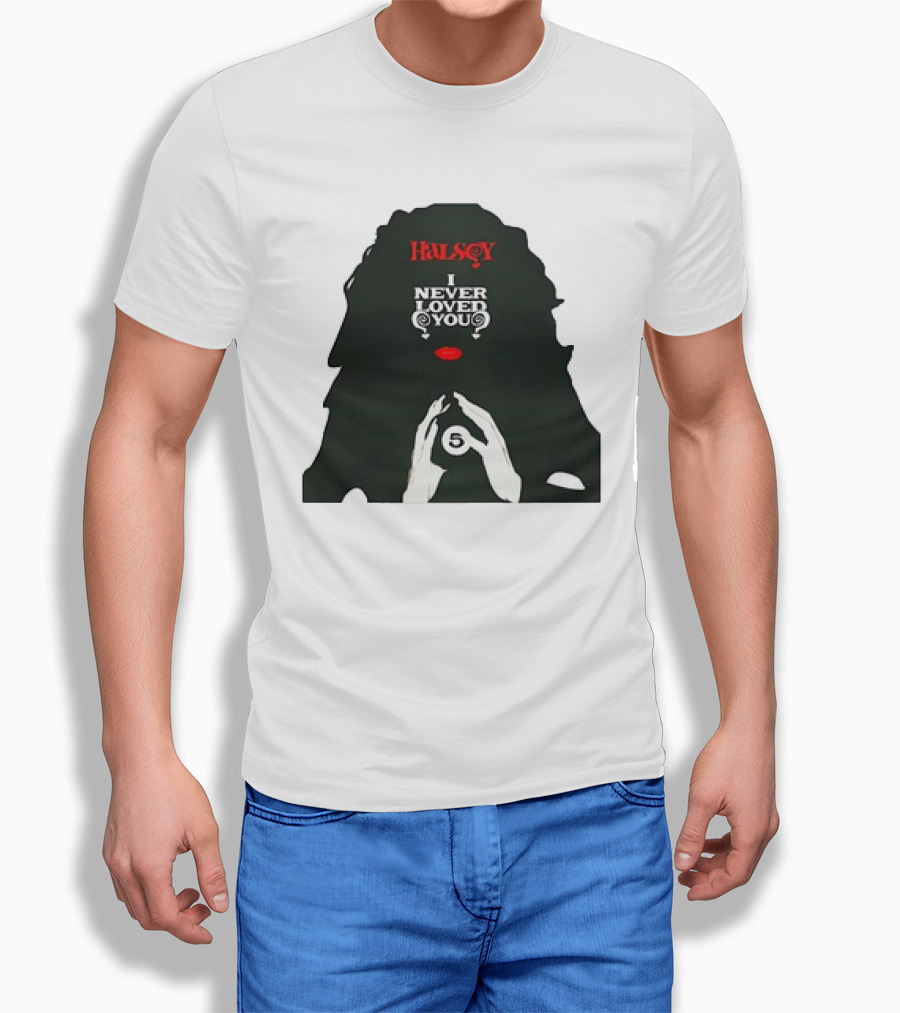 Halsey I Never Loved You 5 Ball Hands Shirt