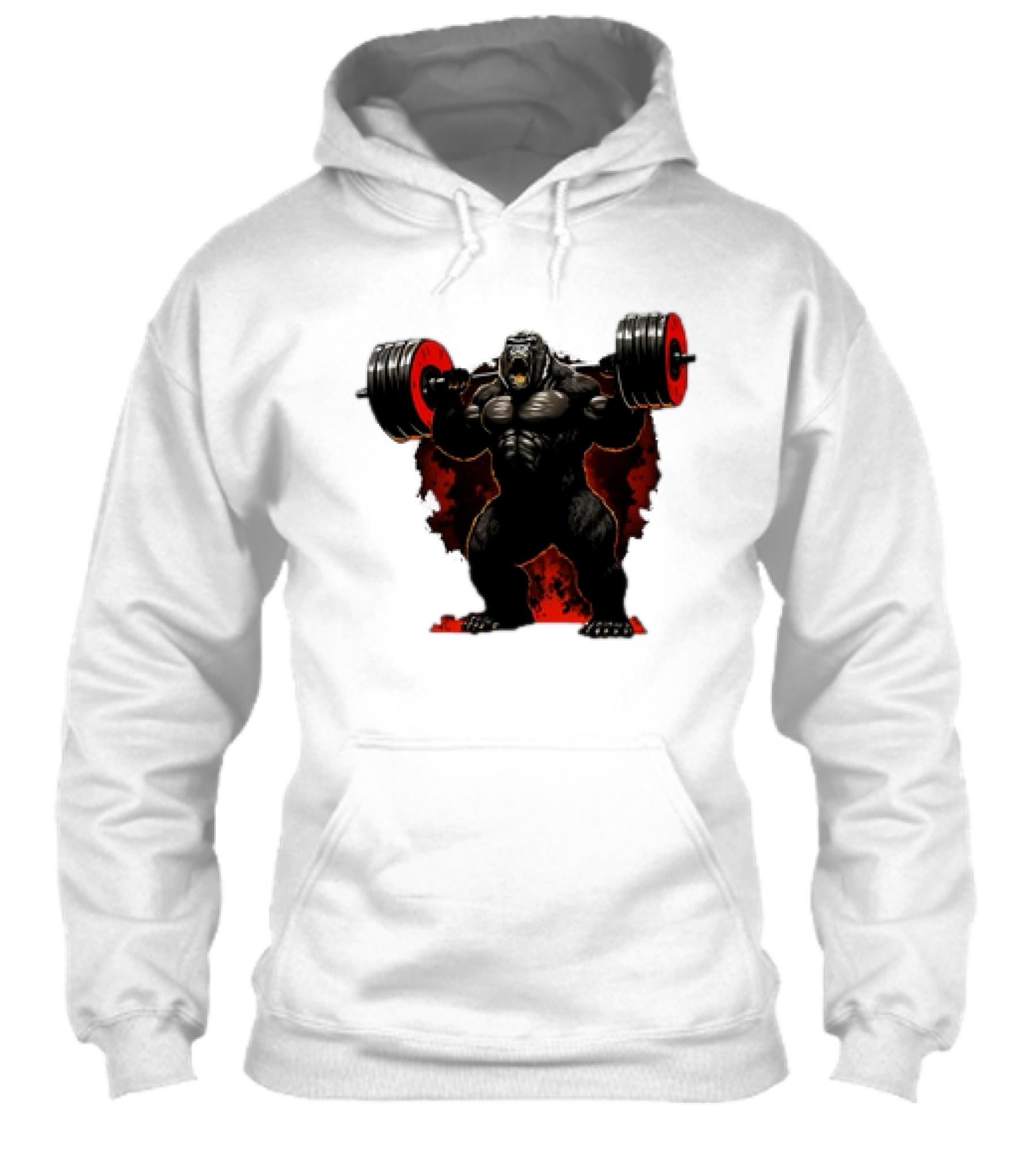 Gorilla Workout Beast Lifting Power Weights Gym Shirt