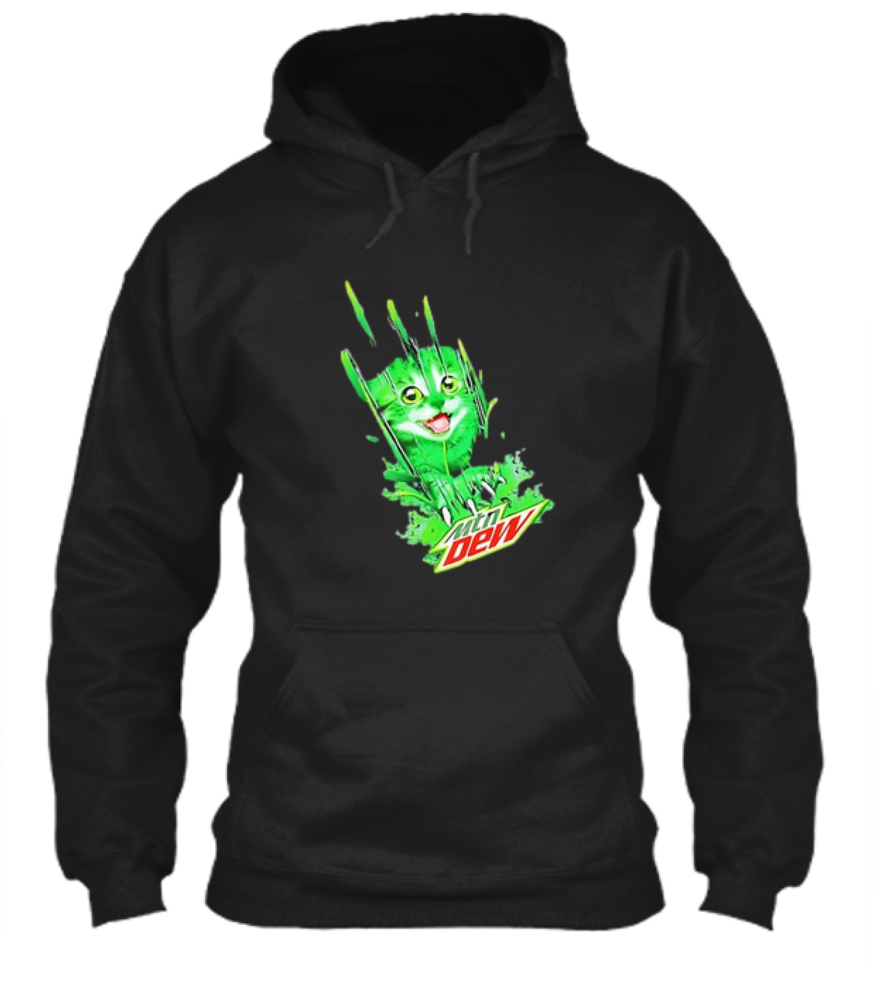 Cat Mtn Dew Mountain Mew Clawing Shirt