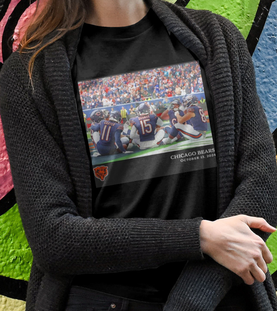 Chicago Bears Nfl Game October 13 2024 Week 6 Flash Features Shirt