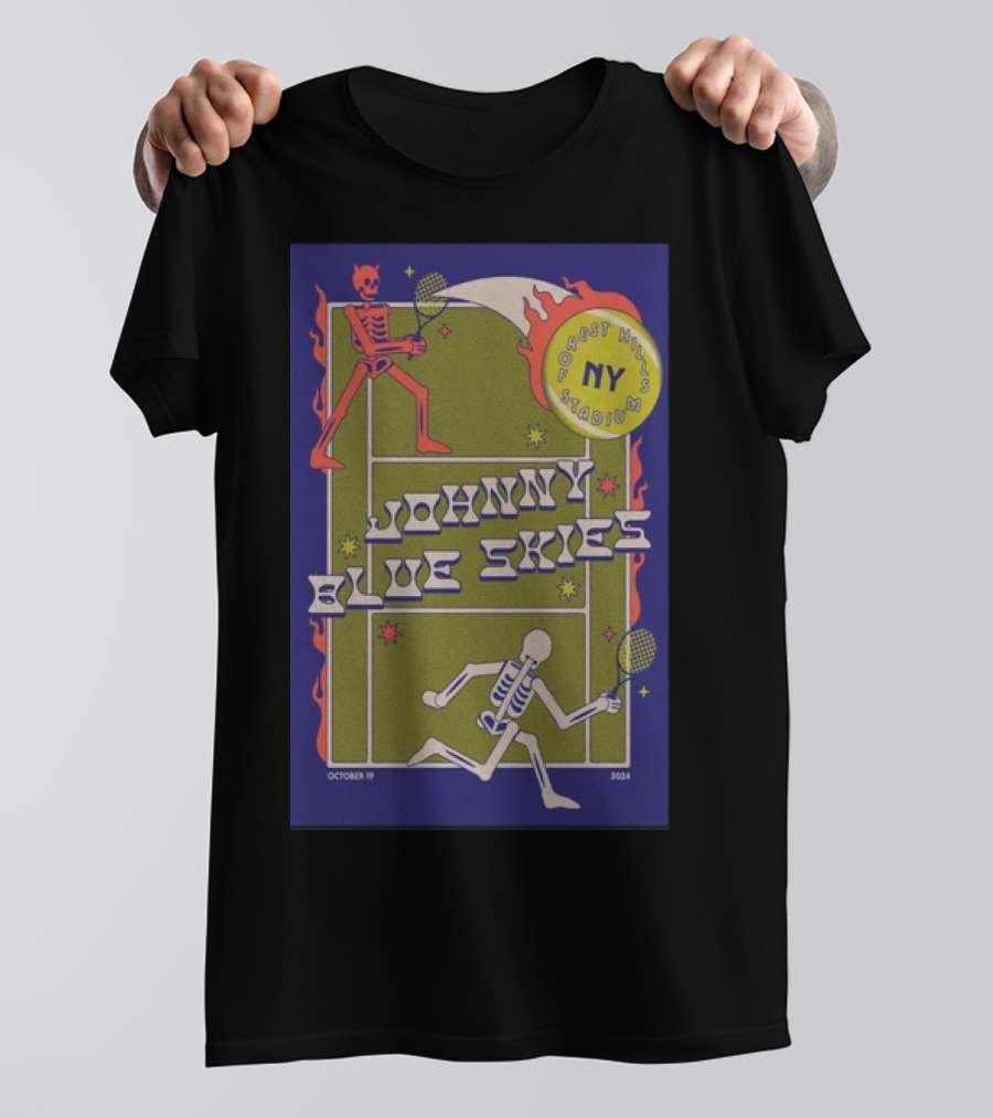 Johnny Blue Skies Rising Phoenix 2024 Tour Shirt