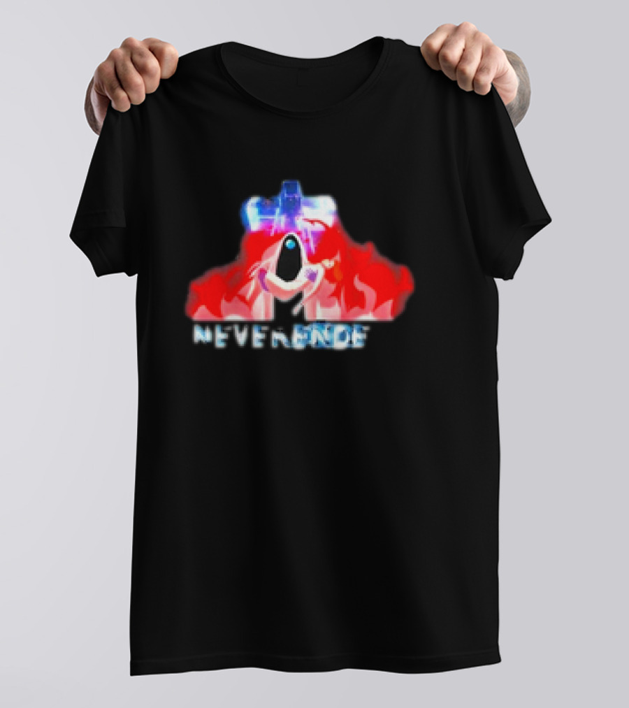 Justice Neverender Smoke 2024 Red Blue Glasses Shirt