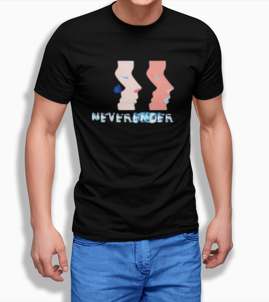 Justice Neverender Stars 2024 Neverender Faces Shirt