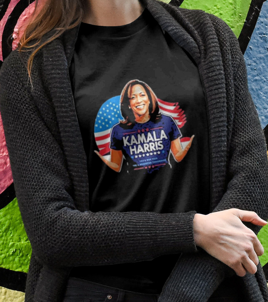 Kamala Harris 2024 Lets Win This Again For A Stronger Tomorrow Shirt