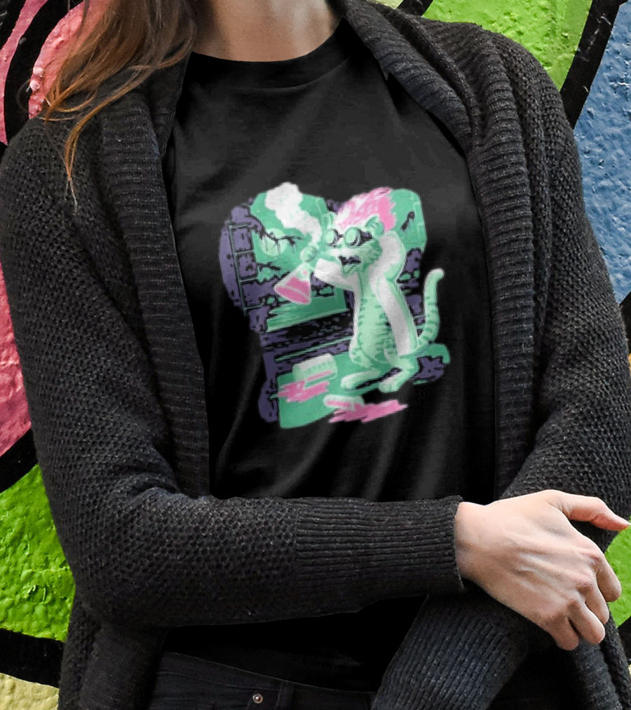 Kyles Corner Feline Weird Oct 2427 Live Oak Fl Mad Scientist Cat Lab Shirt