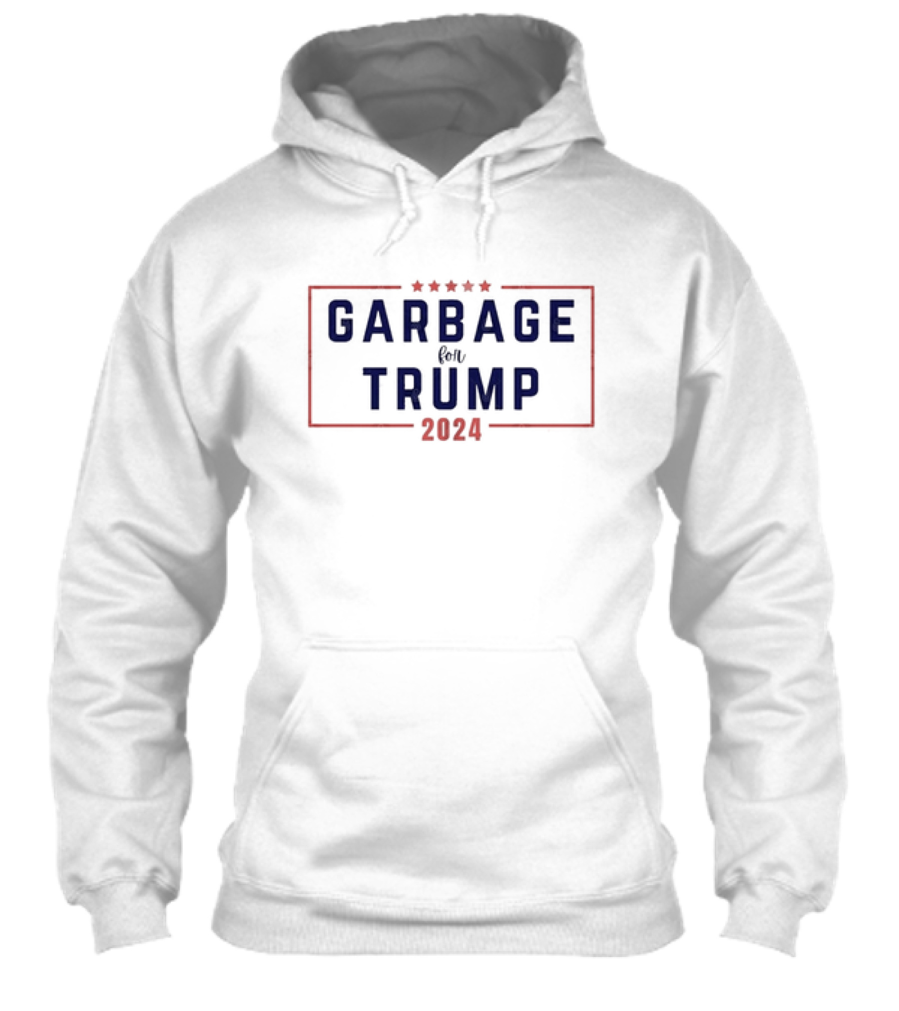 Garbage For Trump 2024 Stars Frame Shirt
