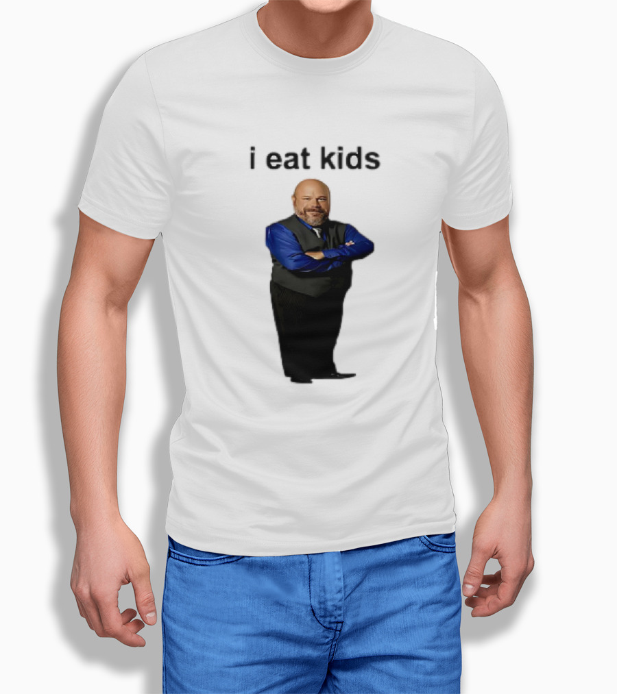 I Eat Kids Funny Meme Tapestry Shirt