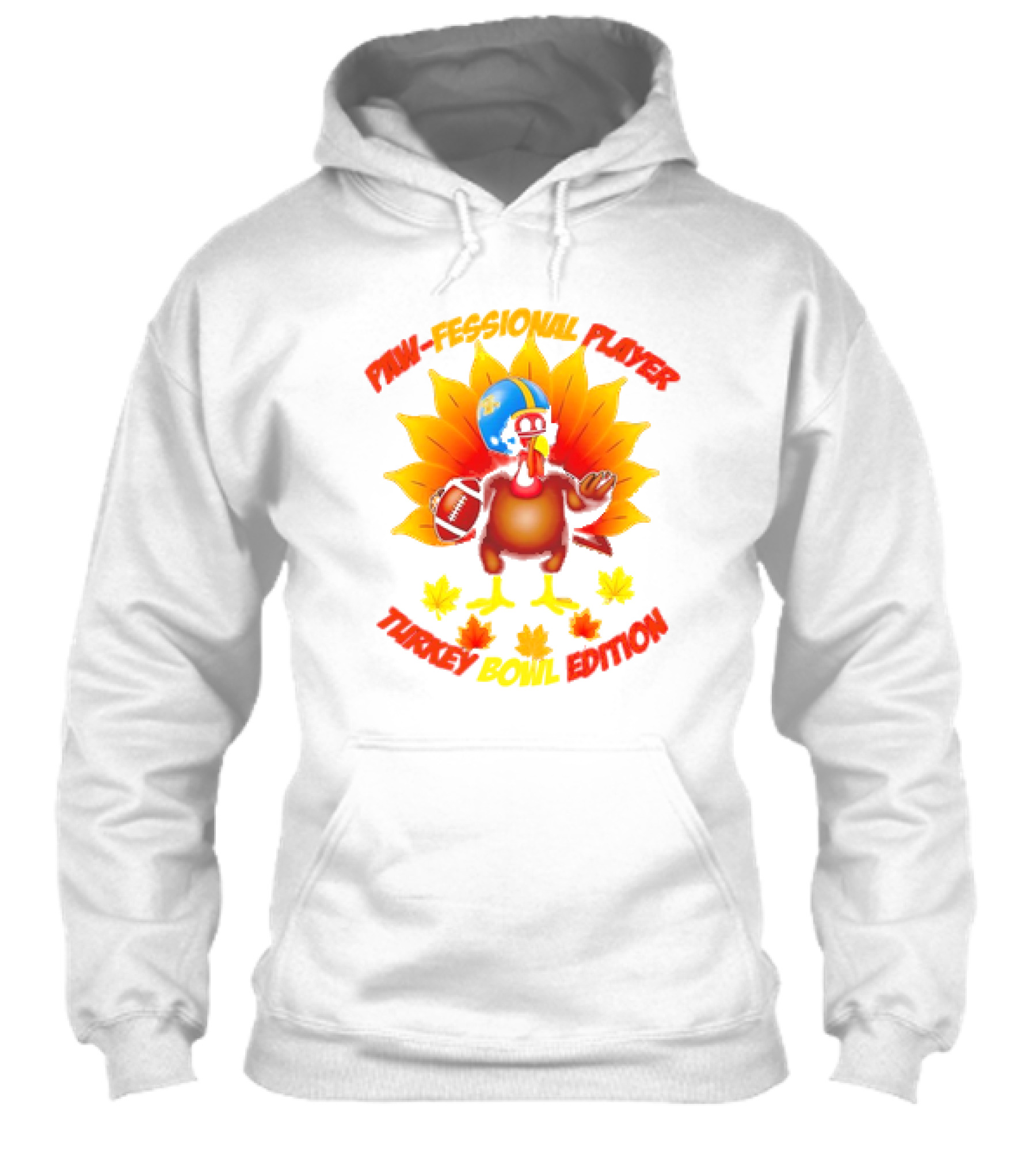 Pawfessional Player Turkey Bowl Edition Football Helmet Maple Leaves Shirt