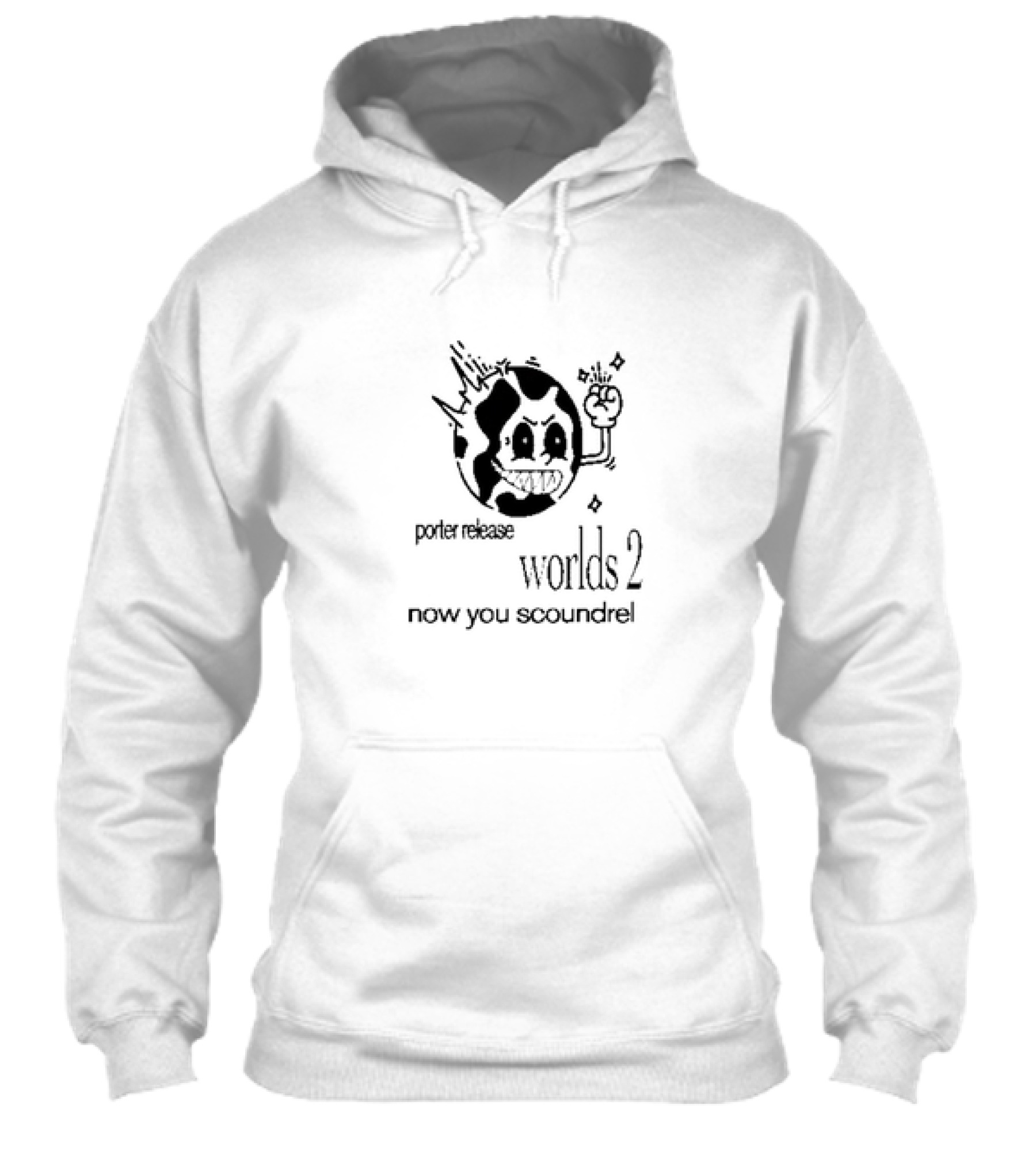 Porter Release Worlds 2 Now You Scoundrel Angry Cartoon Planet Shirt