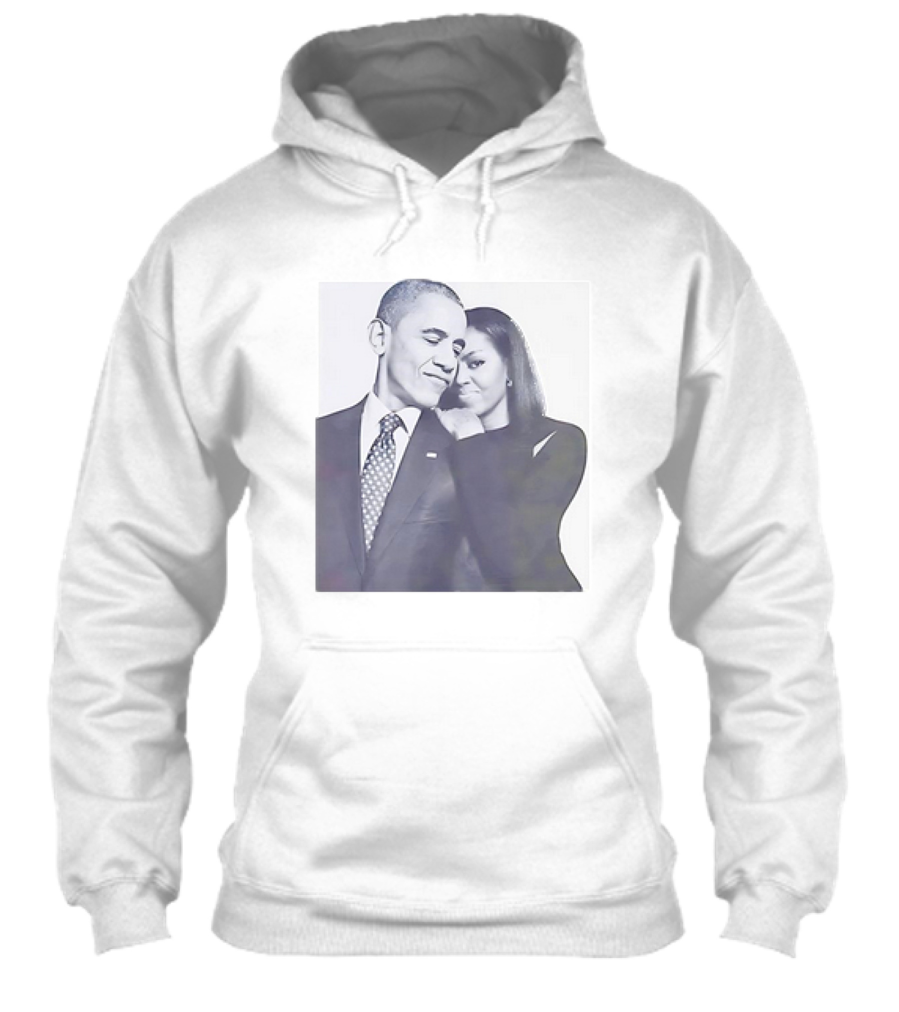 President Barack Obama And Michelle Obama Embrace Shirt