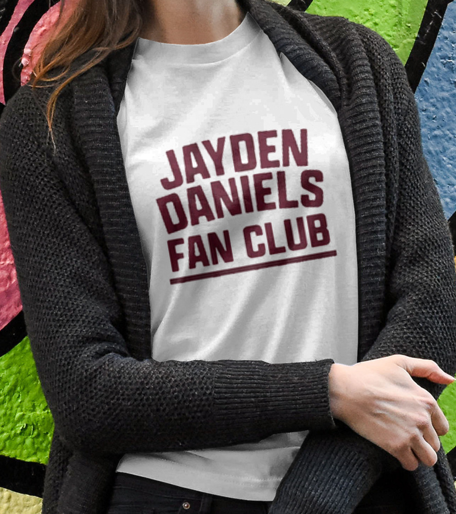 Jayden Daniels Fan Club Washington Shirt