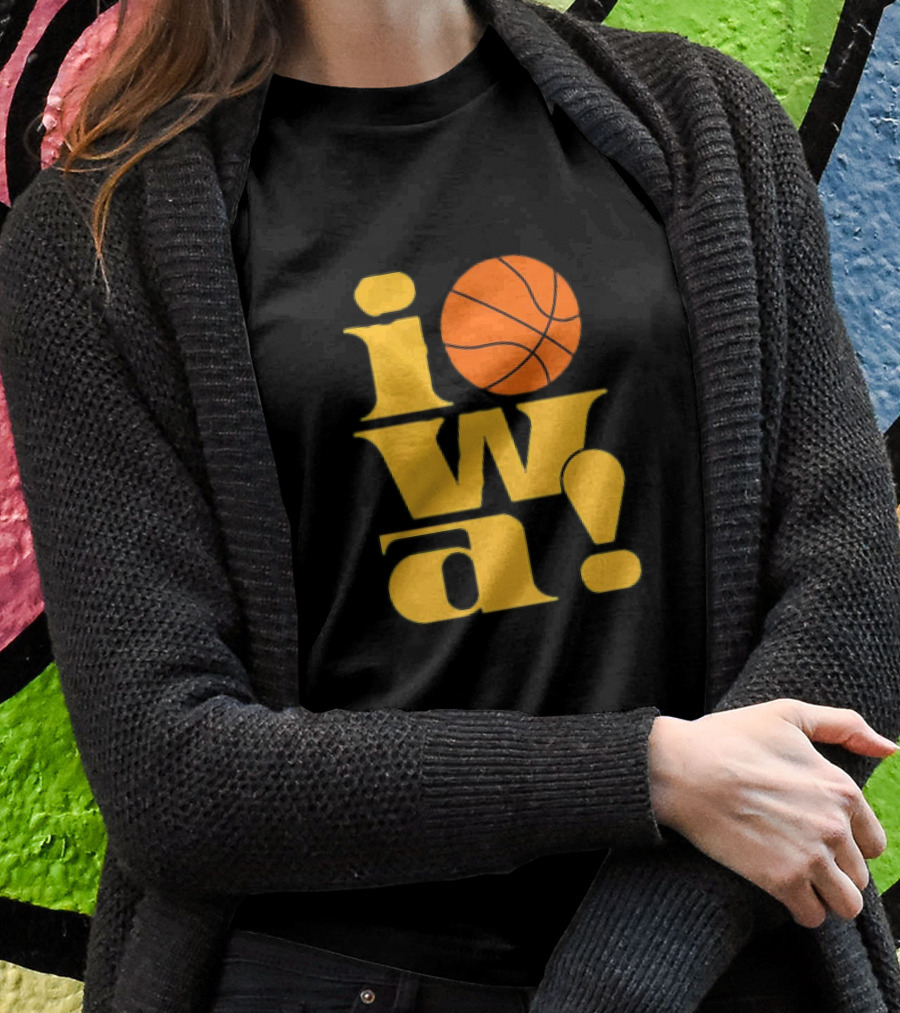 Old School Iowa Vintage Basketball Shirt