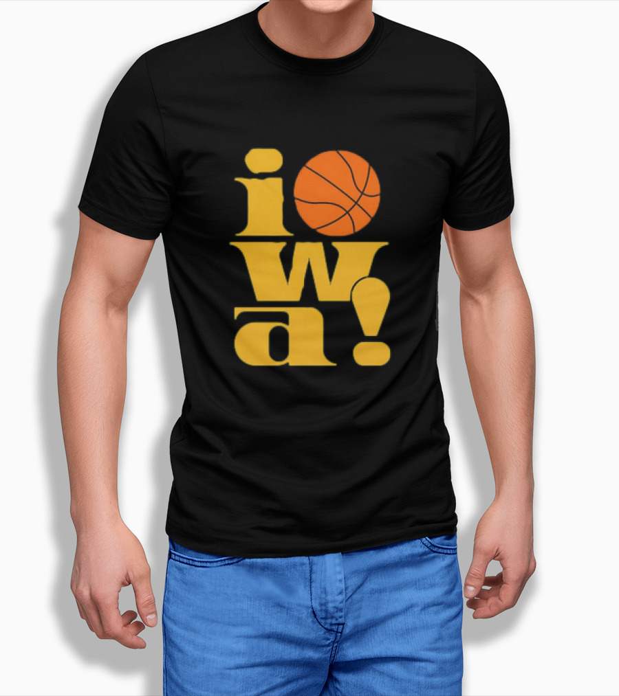 Old School Iowa Vintage Basketball Shirt