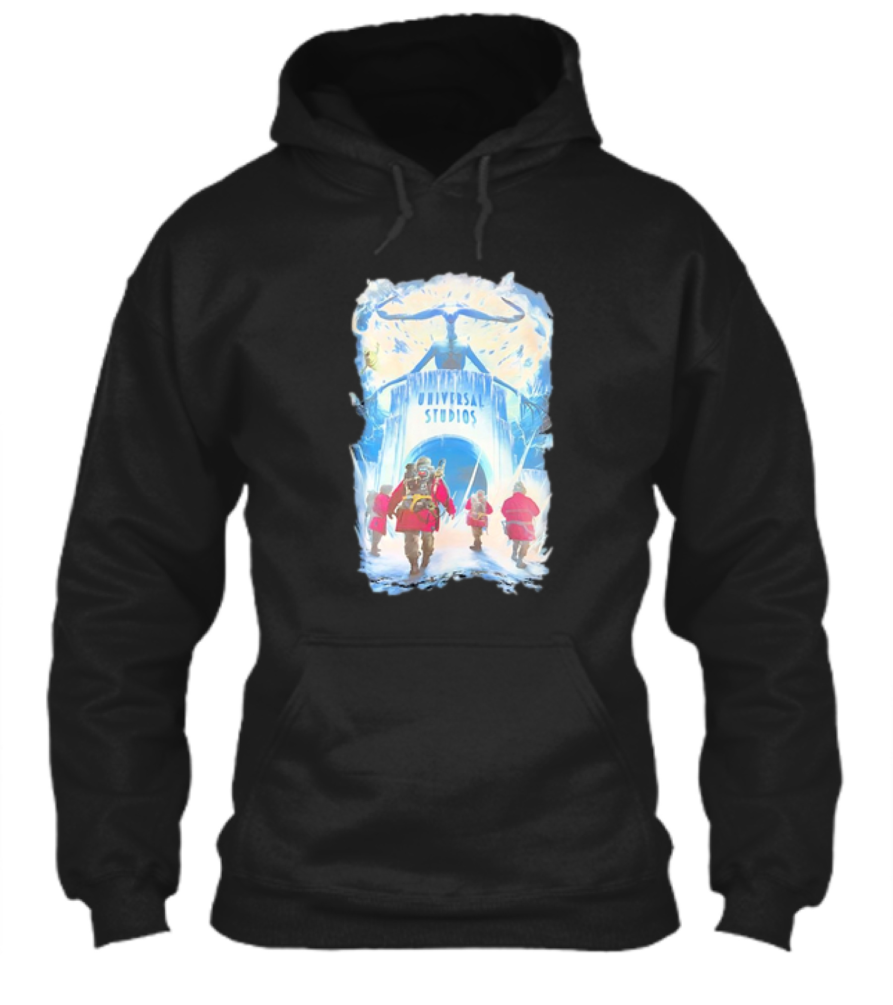 Universal Studios Ghostbusters Frozen Empire Adventure Scene Shirt