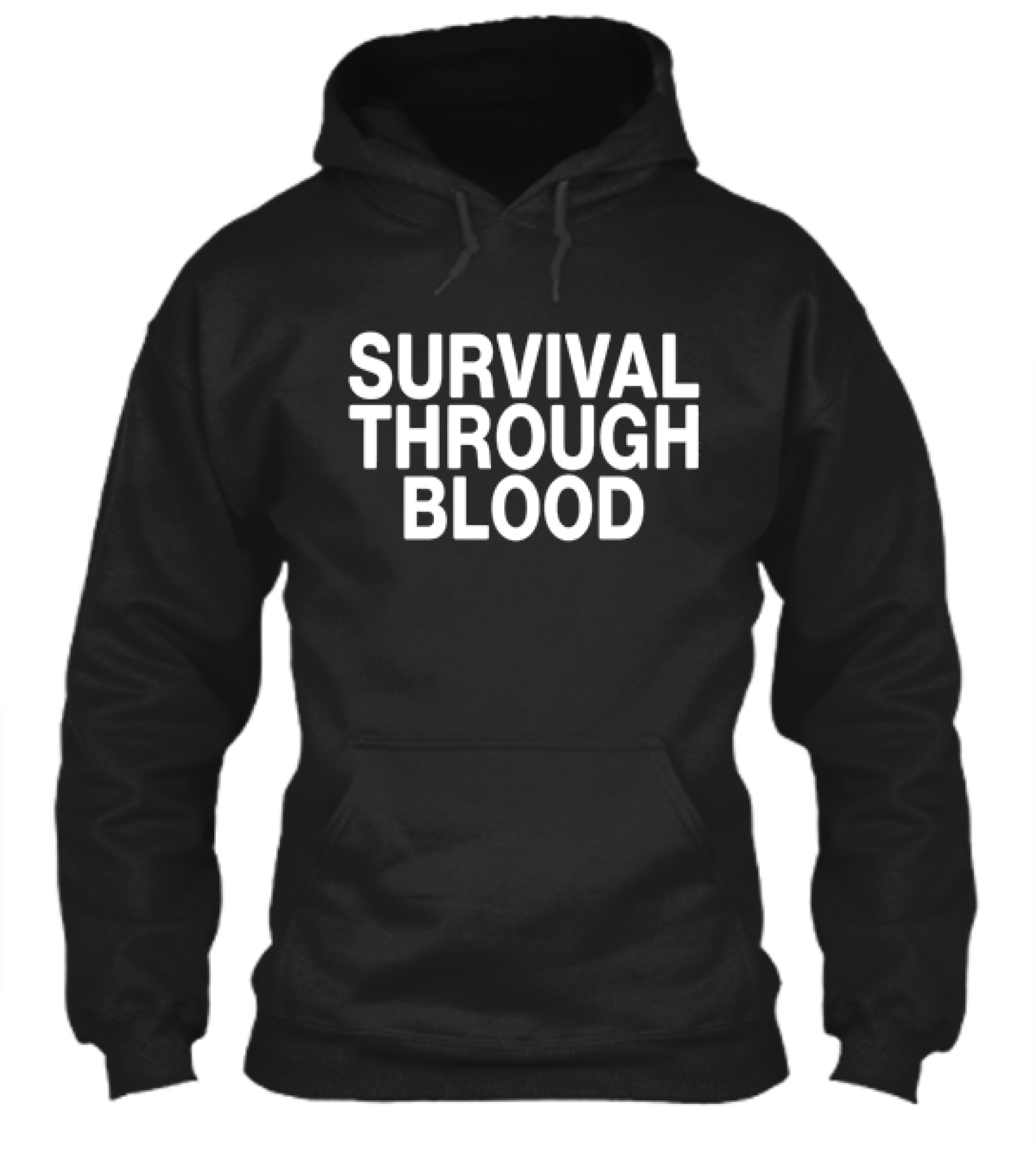 Survival Through Blood Shirt