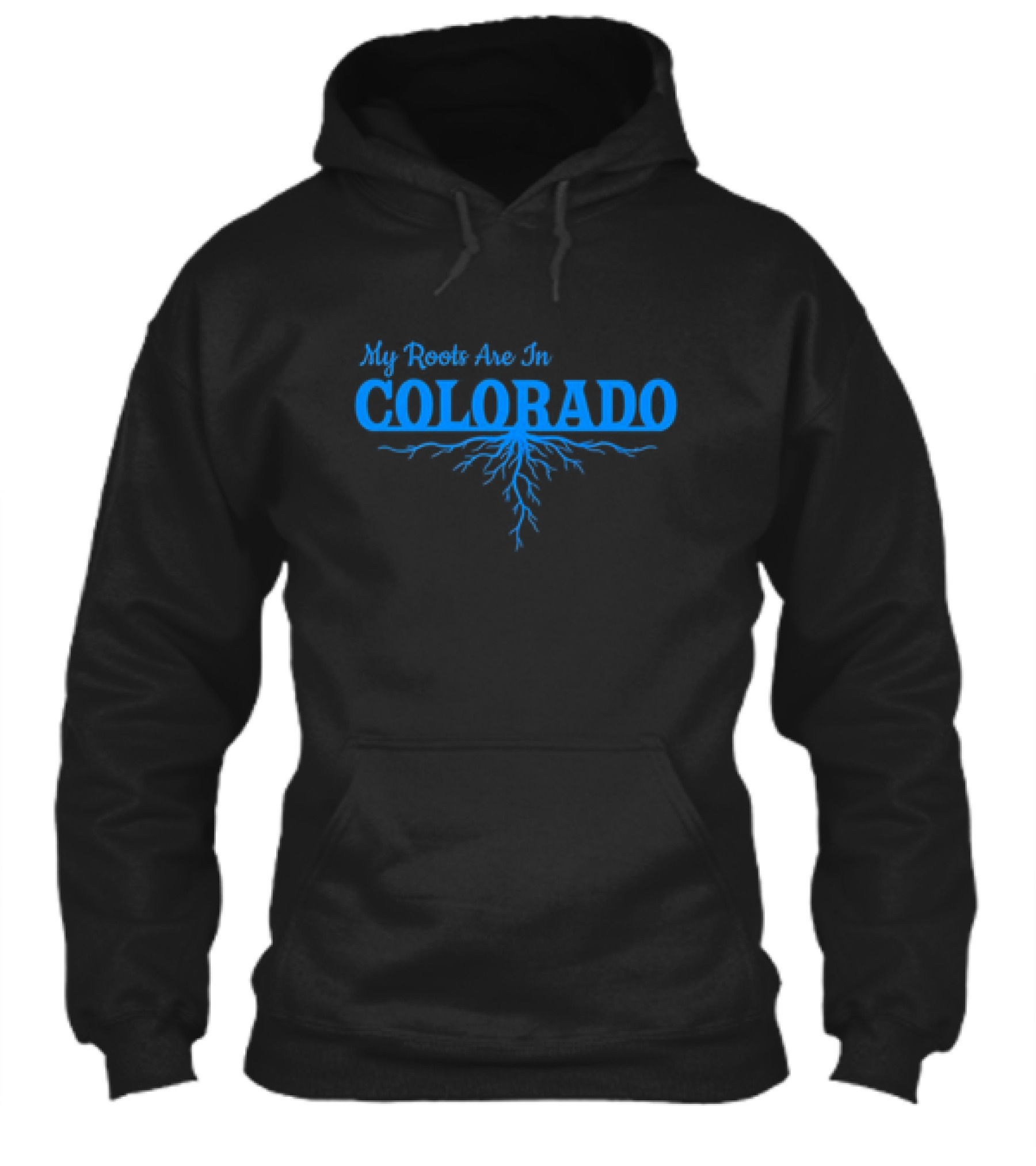 My Roots Are In Colorado With Blue Root Shirt