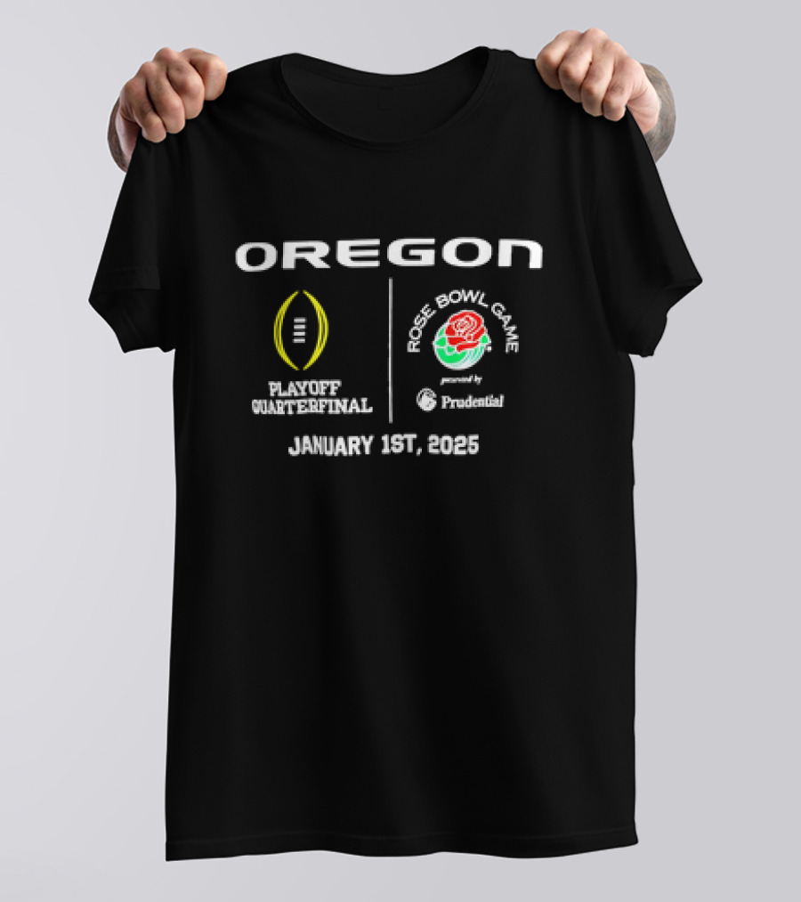 Oregon Ducks Playoff 2425 Win The Day Fast Hard Finish Shirt