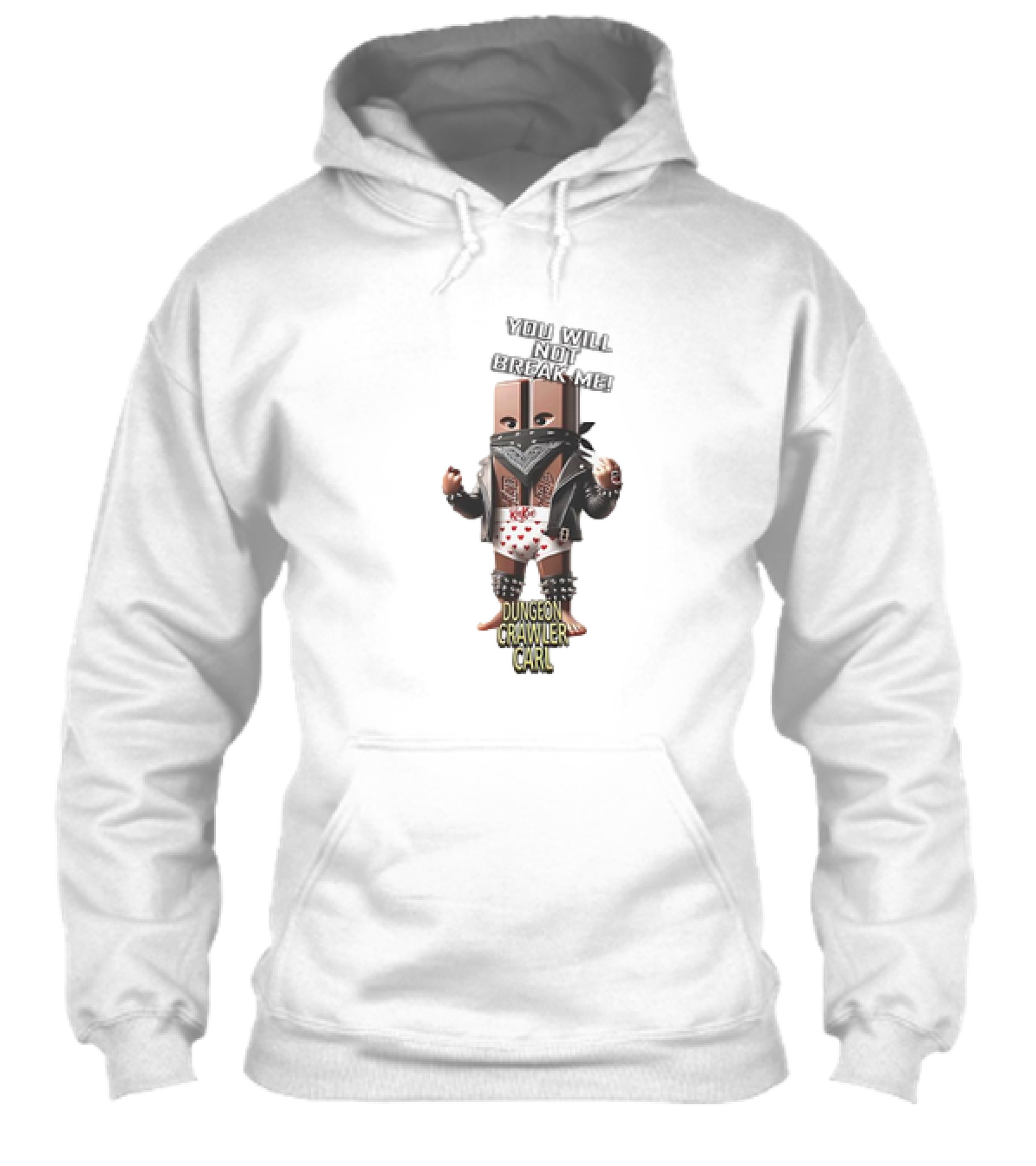 Dungeon Crawler Carl You Will Not Break Me Leather Punk Shirt