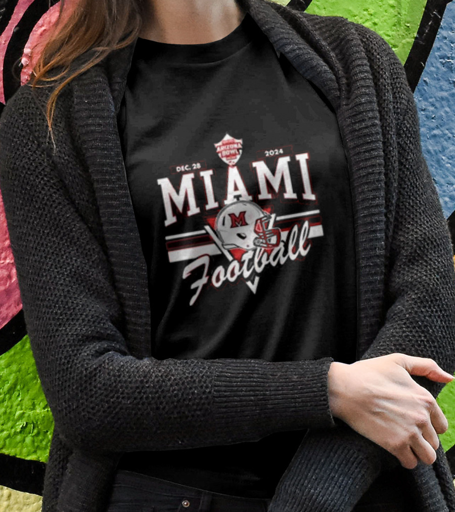 Miami Redhawks Arizona Bowl Football Dec 28 Shirt