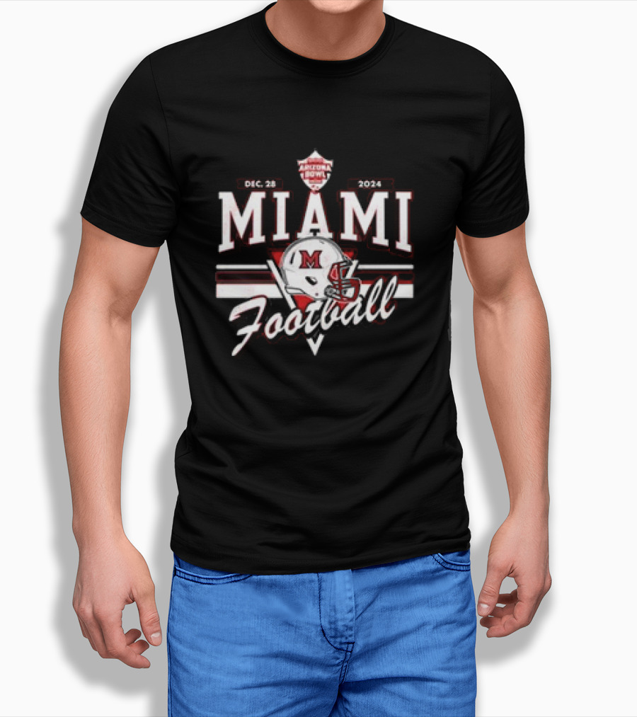 Miami Redhawks Arizona Bowl Football Dec 28 Shirt