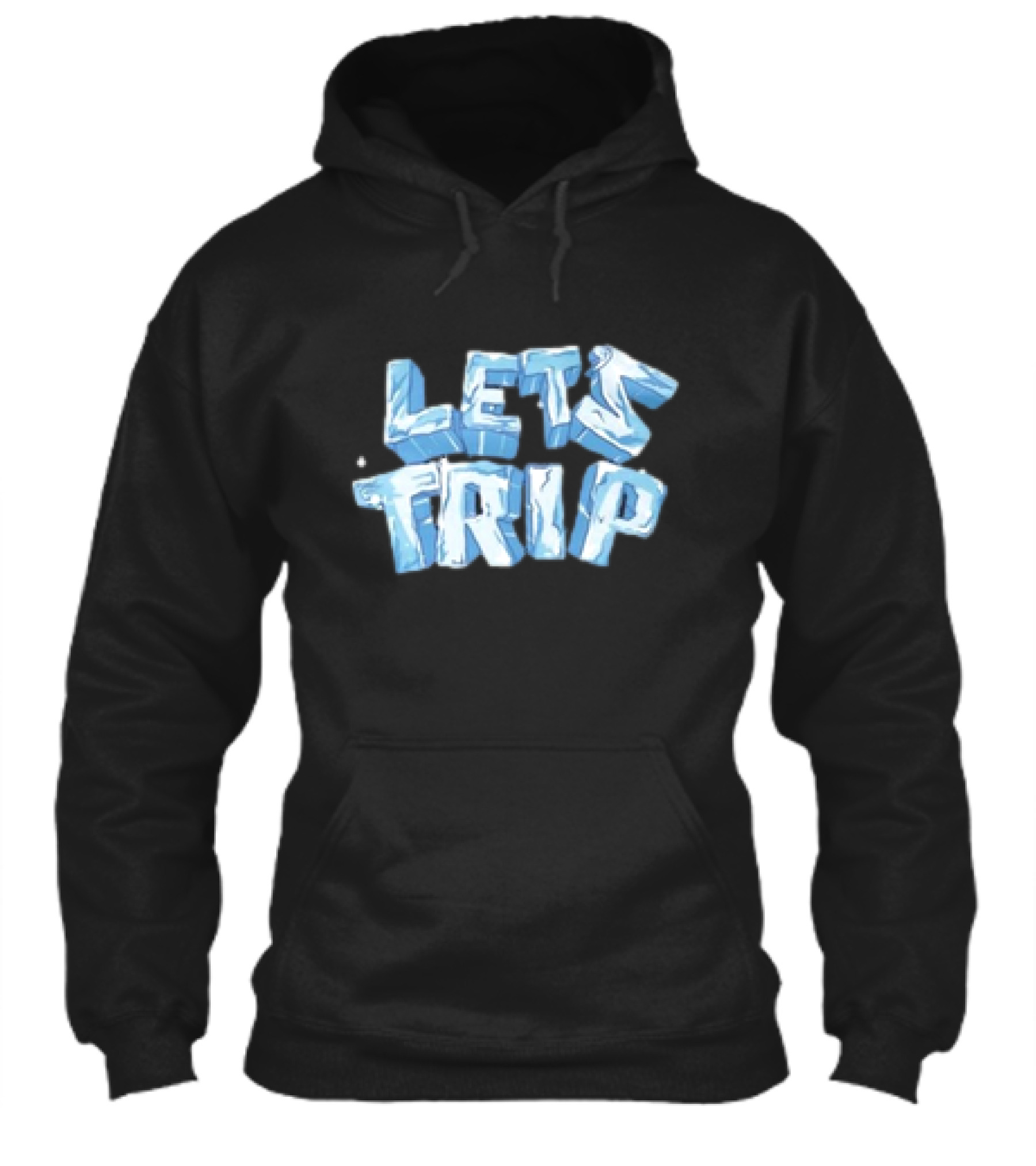 Lets Trip Ice Block Lettering Shirt