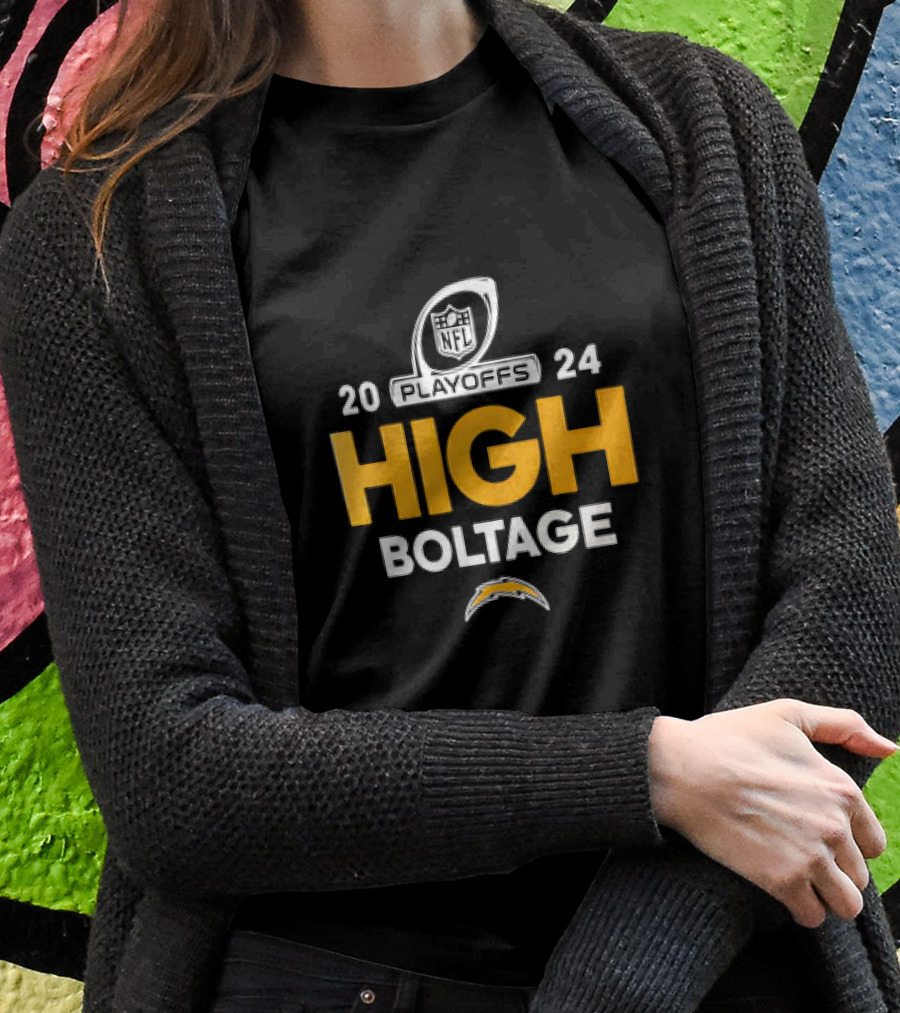 Los Angeles Chargers Nfl Playoffs 2024 High Boltage Shirt