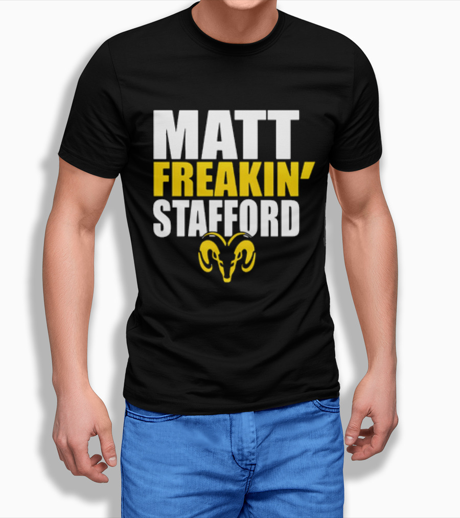 Los Angeles Rams Matt Freakin Stafford Iconic Ram Shirt