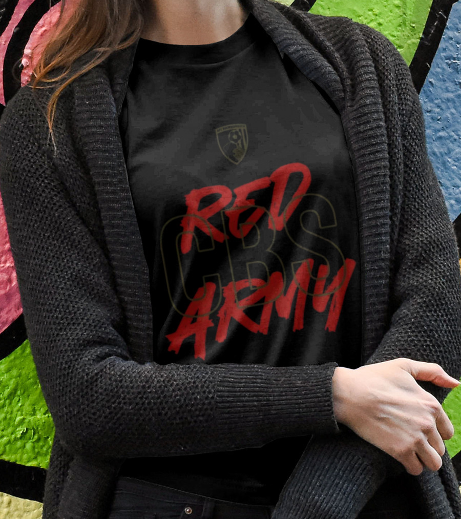 Cbs Red Army Football Club Badge Shirt