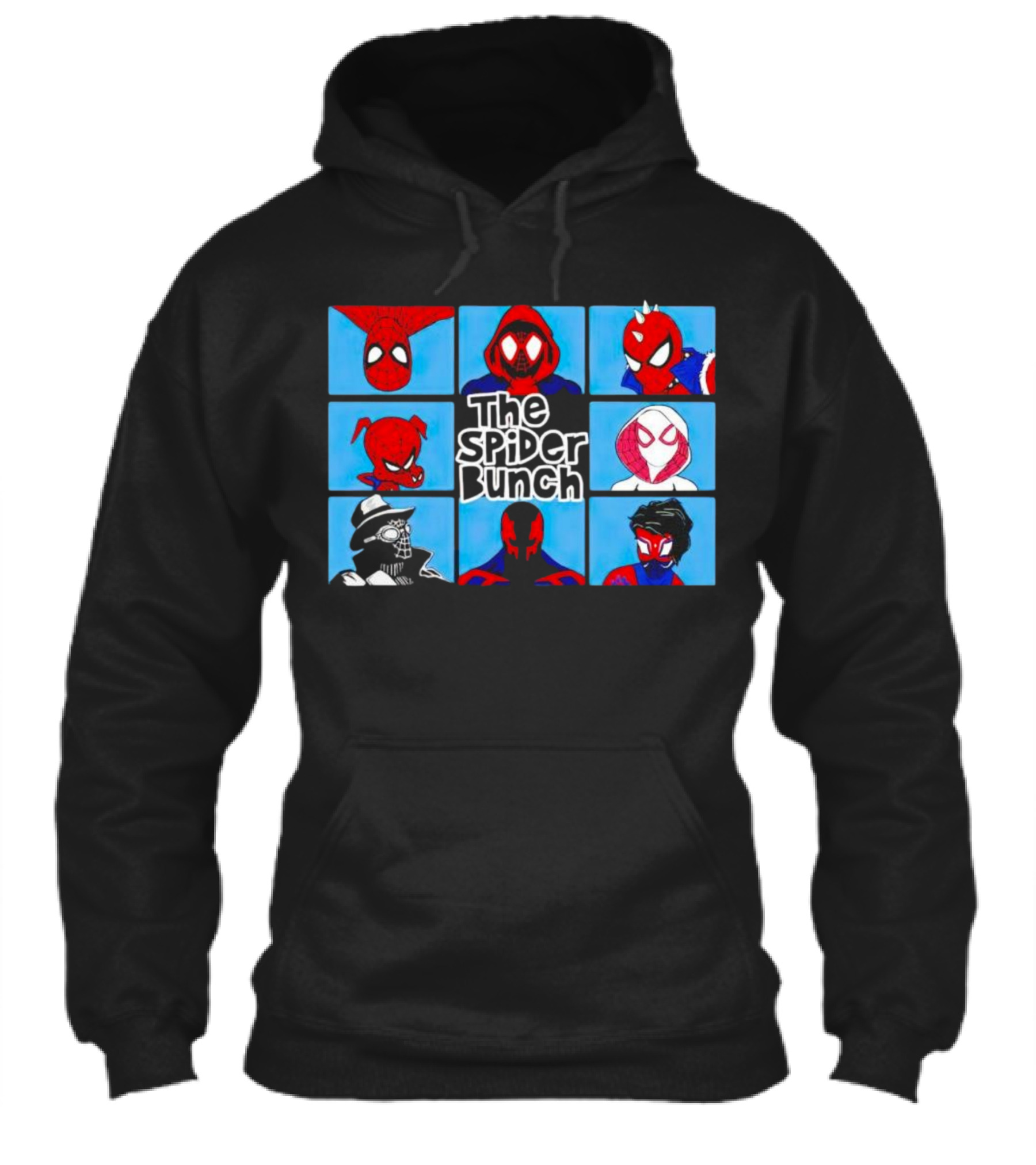 The Spider Bunch Spiderman Faces Collection Shirt