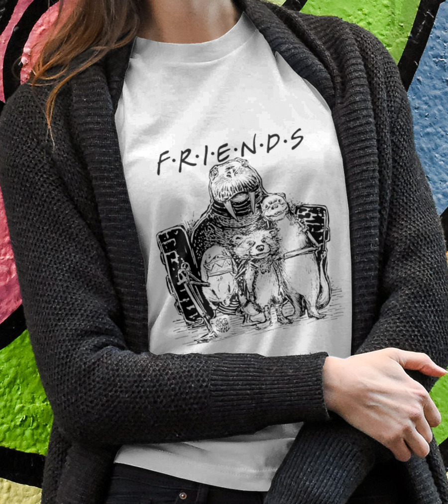 Friends Forever Pals With Unique Animal Companions Shirt