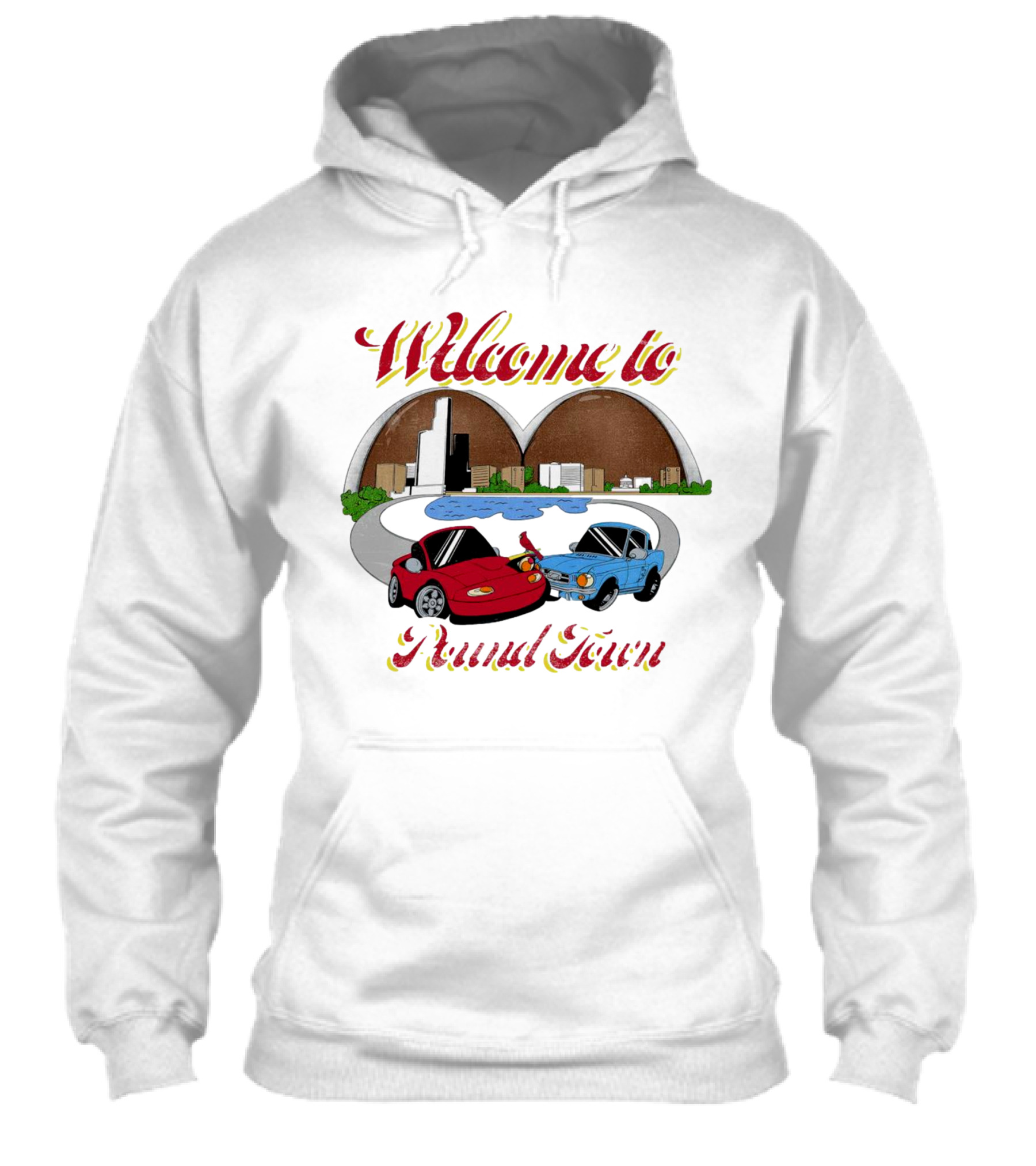 Welcome To Pound Town Racing Cars Cityscape Shirt