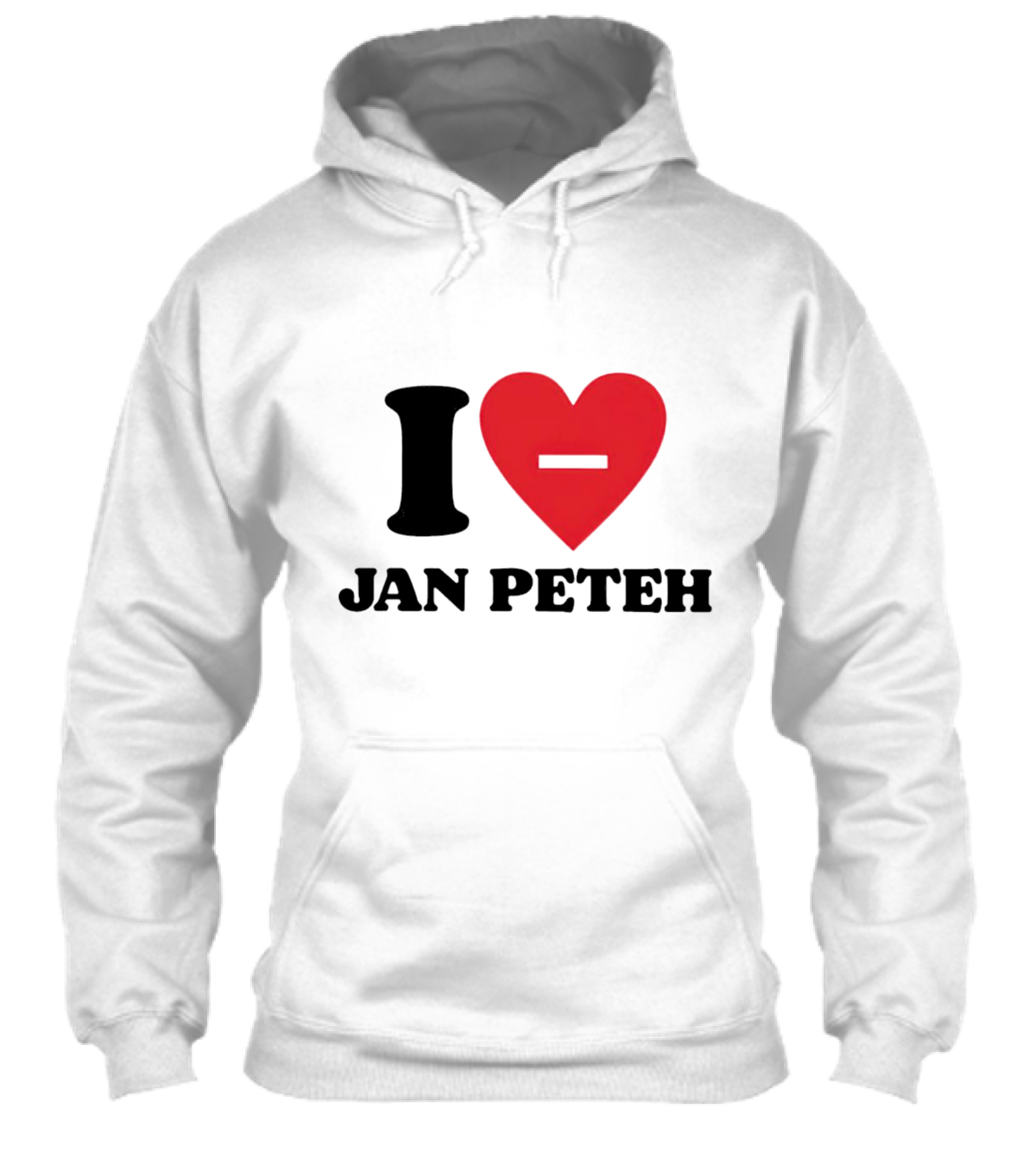 I Love Jan Peteh Shirt