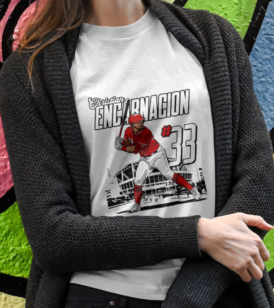 Christian Encarnacionstrand Baseball Player 33 Stadium Shirt