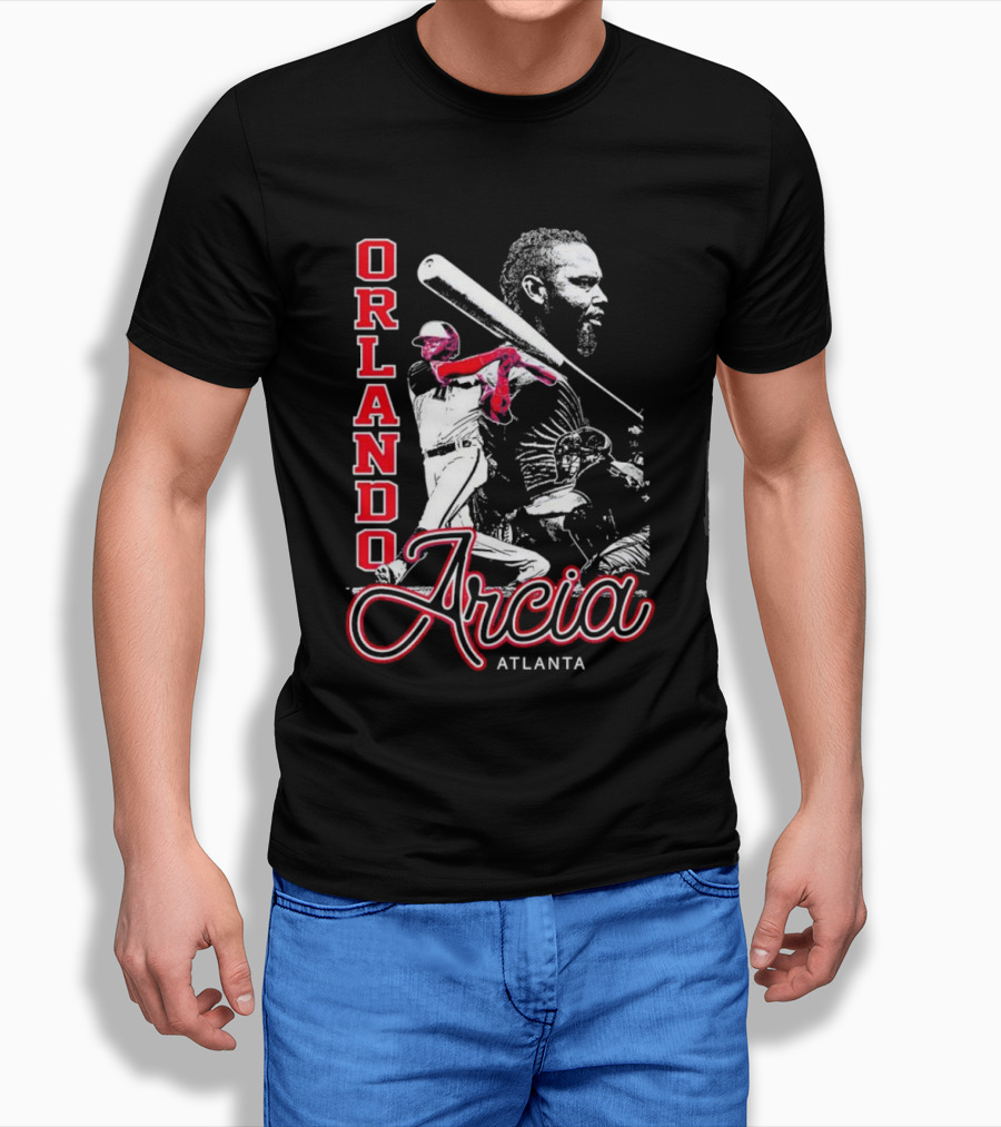 Orlando Arcia Atlanta Swing Shirt