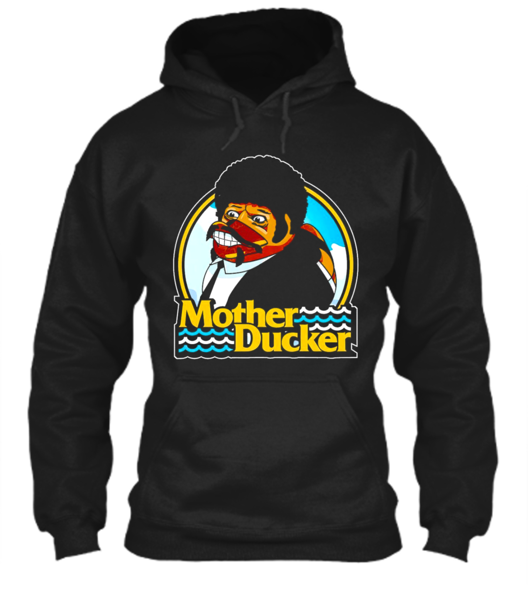 Mother Ducker Retro Cartoon Character Mashup Shirt