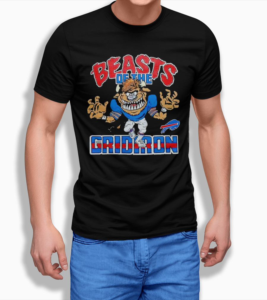 Buffalo Bills Beasts Of The Gridiron Football Monster Shirt