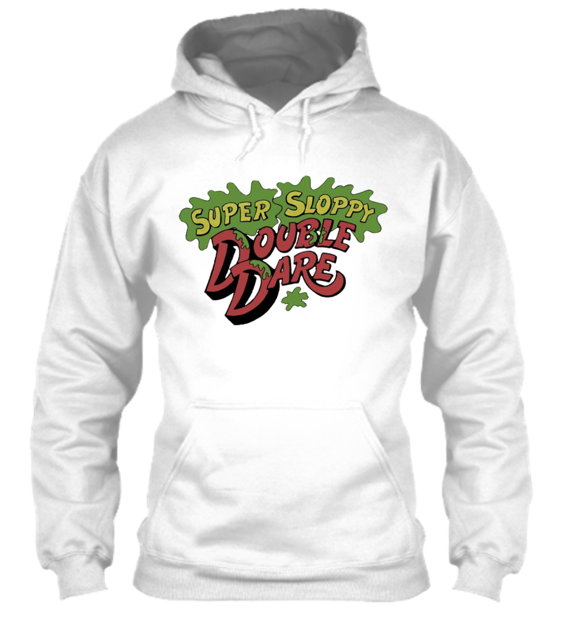 Super Sloppy Double Dare Nickelodeon Classic Game Show Shirt