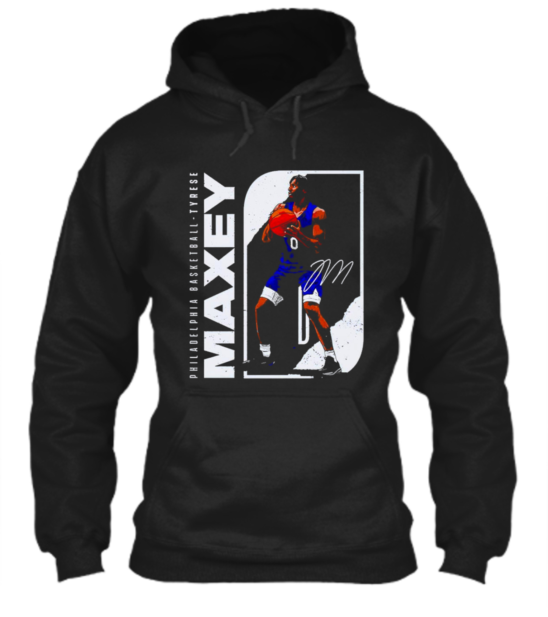 Philadelphia Basketball Tyrese Maxey Shirt