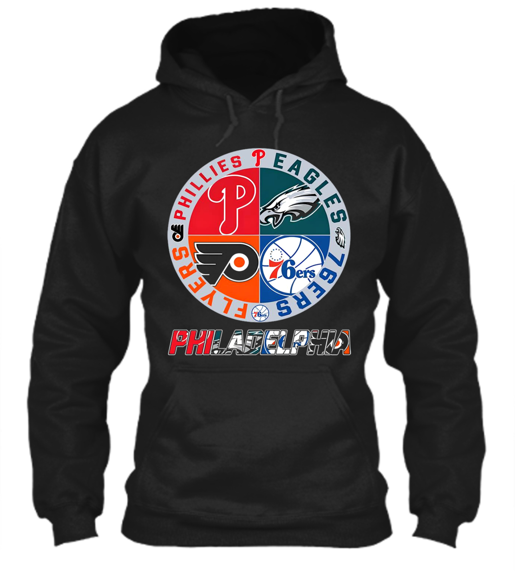 Philadelphia Phillies Eagles 76Ers Flyers Shirt