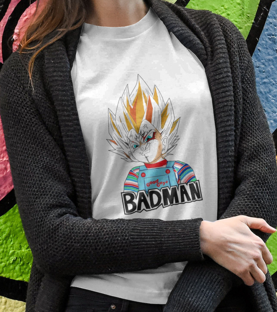 Badman Vegeta Chucky Good Guys Overalls Shirt