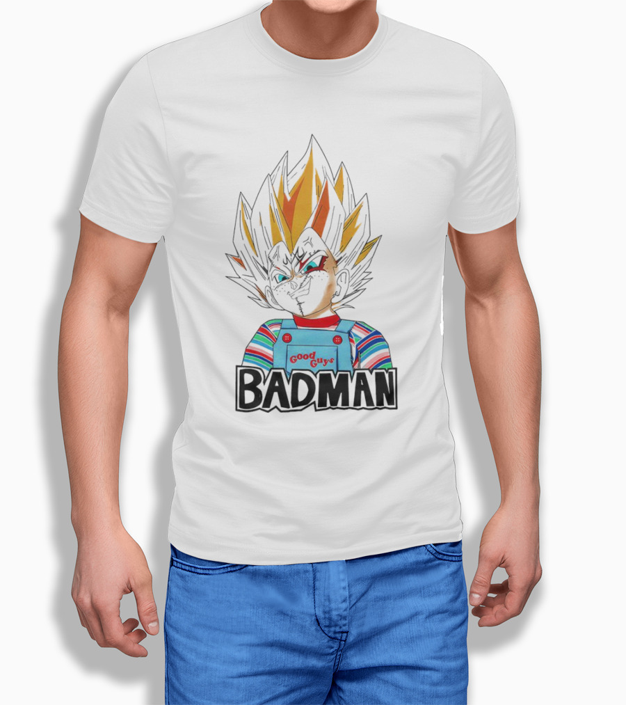 Badman Vegeta Chucky Good Guys Overalls Shirt