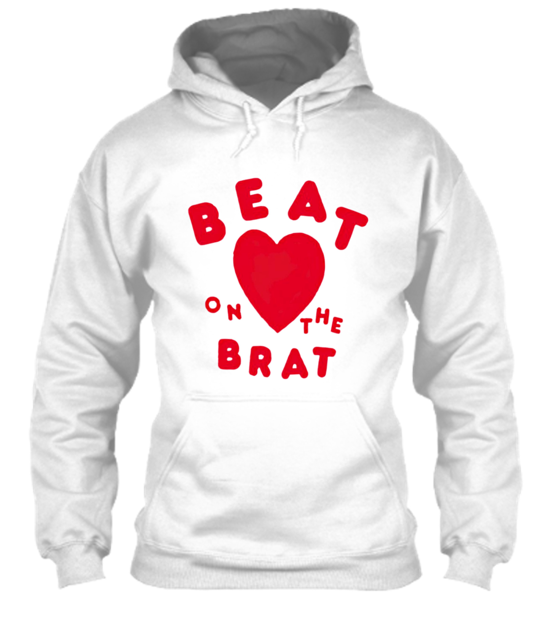 Beat On The Brat Red Heart Shirt