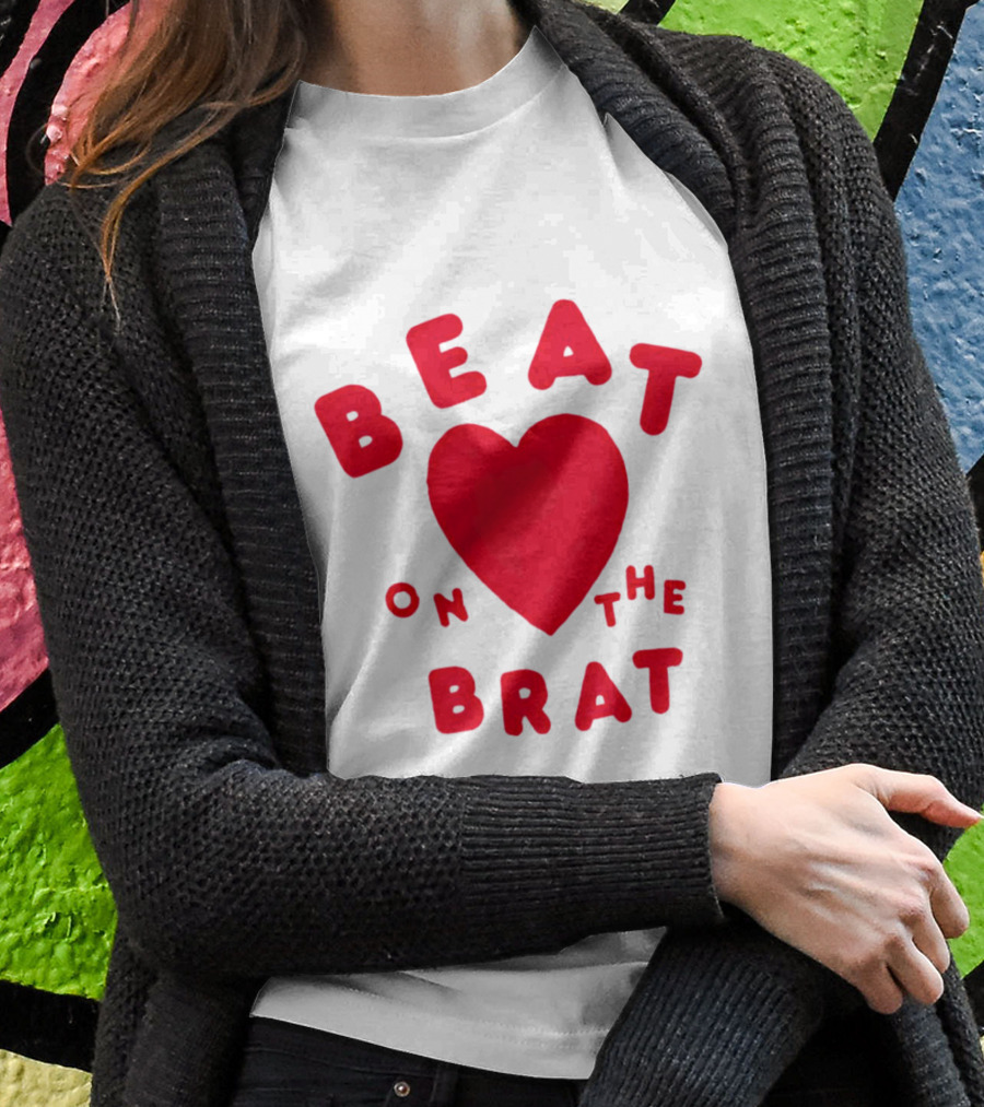 Beat On The Brat Red Heart Shirt