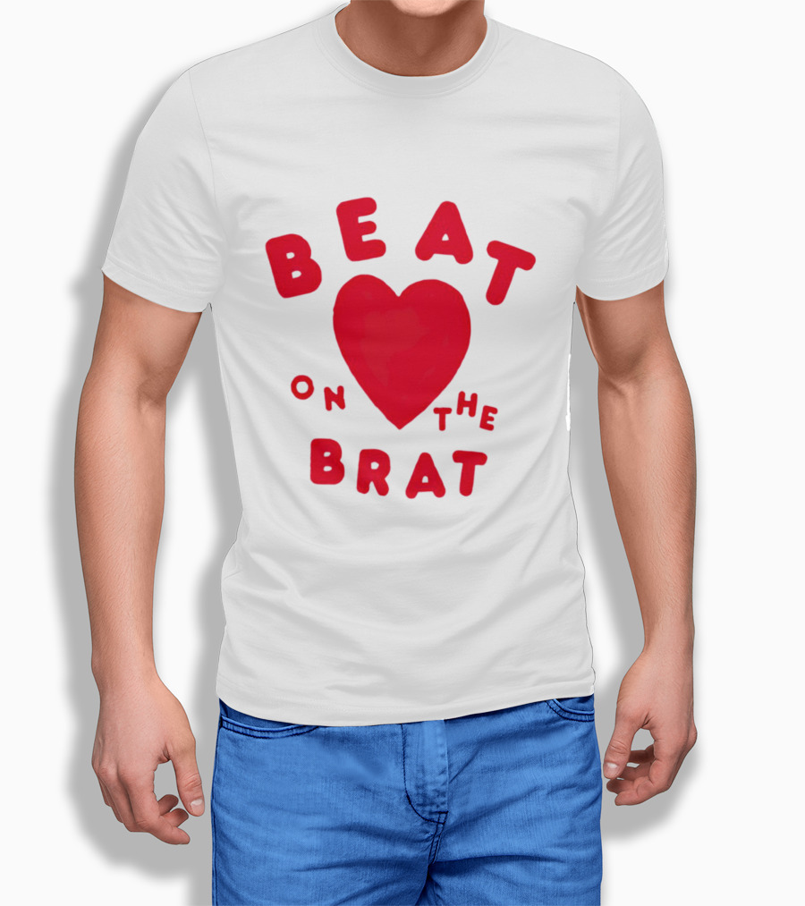 Beat On The Brat Red Heart Shirt