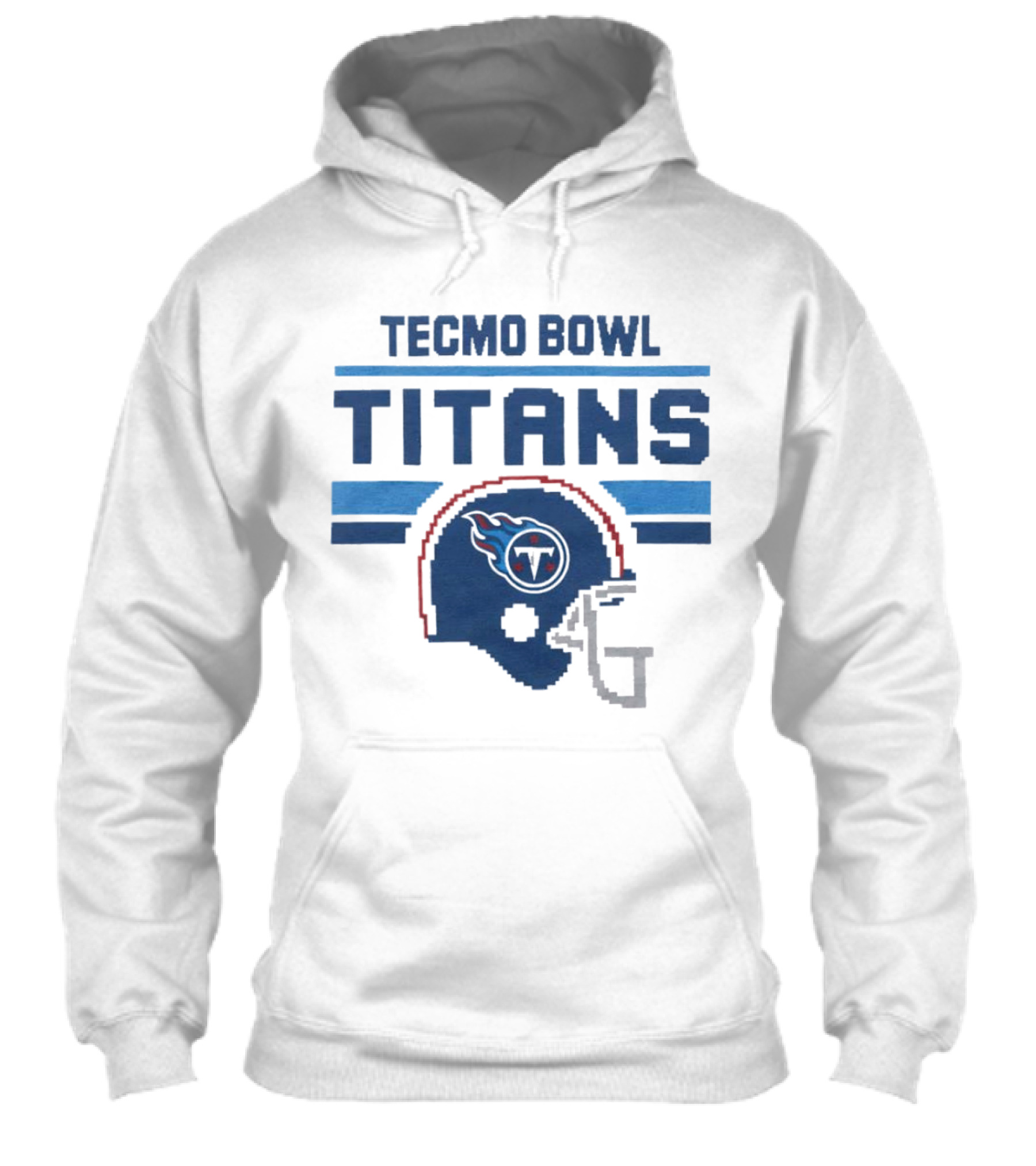 Tecmo Bowl Titans Retro Tennessee Titans Helmet Shirt